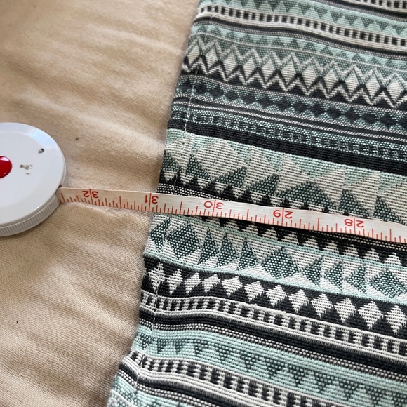 Aeropostale Womens Dress Size S Petite Green Aztec Print Spaghetti Strap Mini - Picture 11 of 11